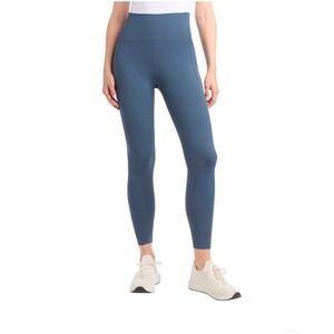 Danskin Streamline Pocket Leggings Light Navy XL 4962 25in Inseam NWT